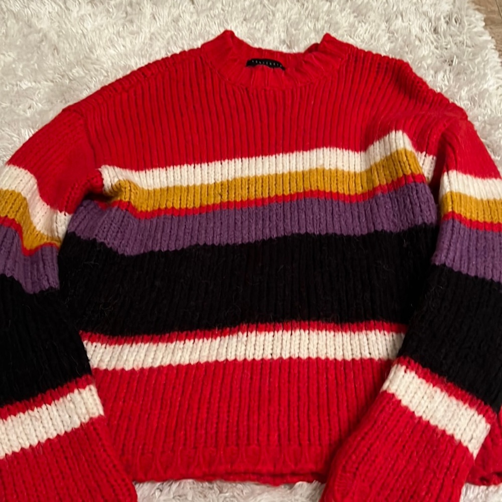 Colorblock sweater